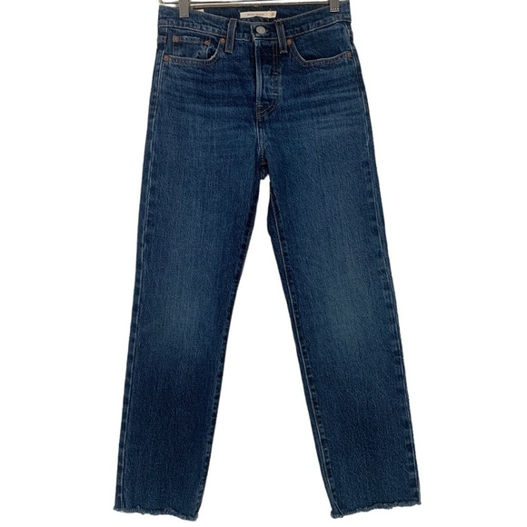 Levis Big E Wedgie Straight Leg Jeans Size 25 - Picture 1 of 9